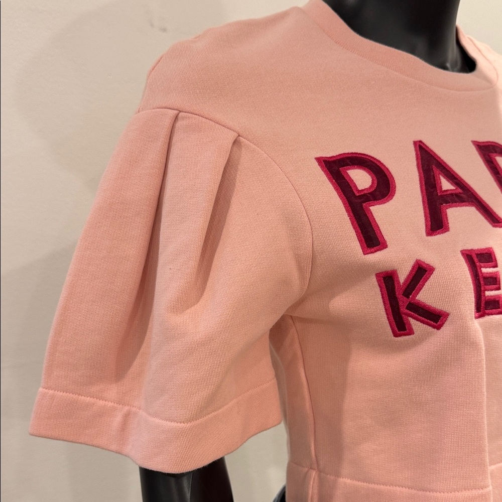✨ KENZO Paris Logo Cropped Sweatshirt Top – Size S – New - Picture 5 of 8